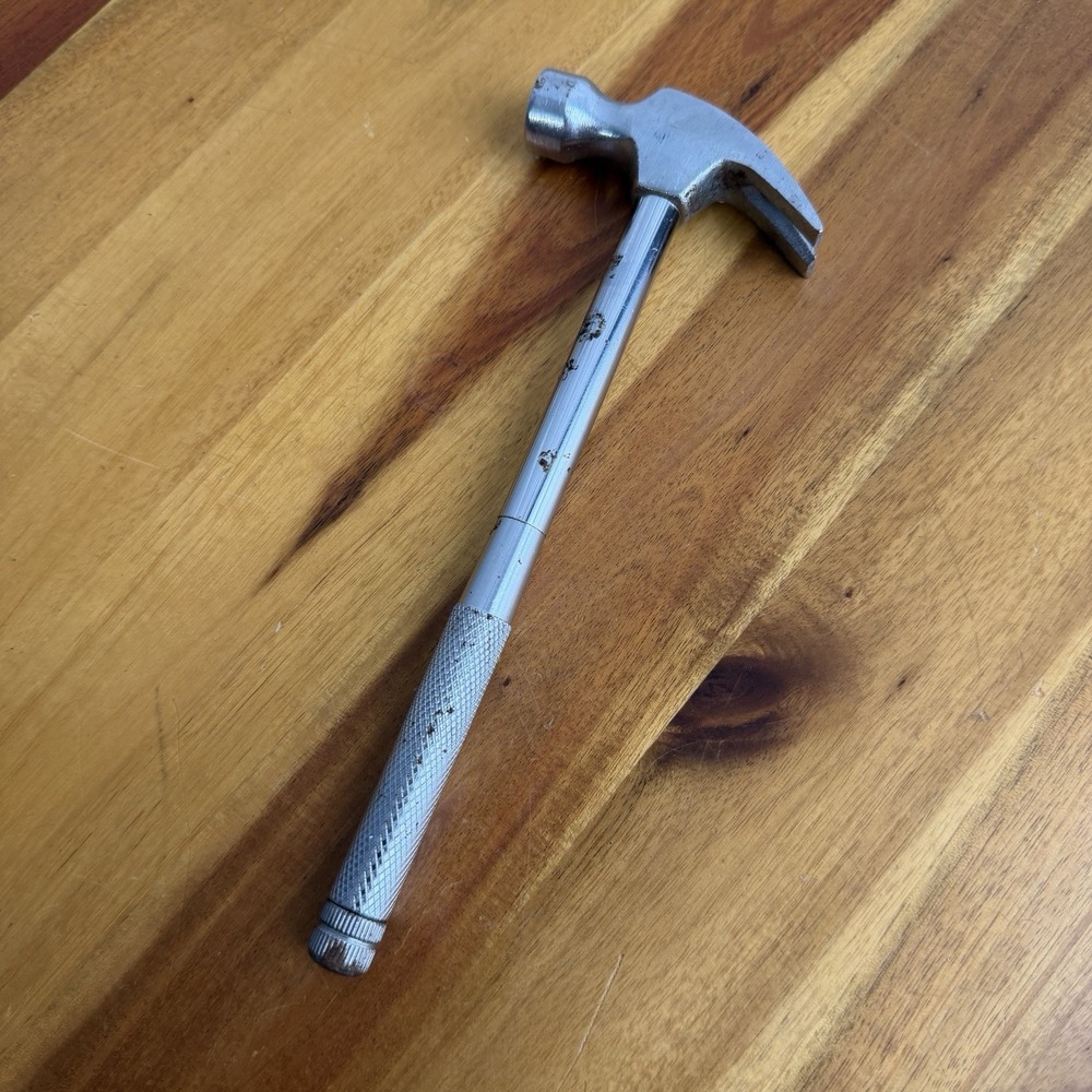 Rusted Metal Multi Tool Hammer‎ Screwdriver Utility Travel